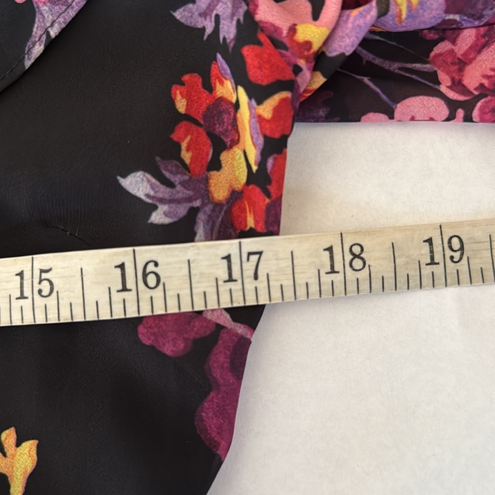 Amanda Uprichard Talulah Midi Dress in Evening Blossom Floral Print Size Small - Picture 10 of 15